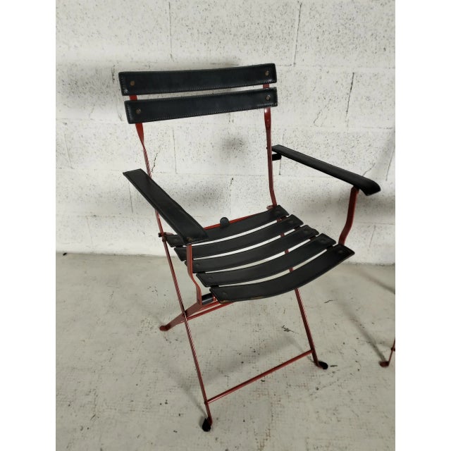 Celestina Folding Chairs attributed to Marco Zanusso for Zanotta, 1970s, Set of 2 For Sale - Image 9 of 13