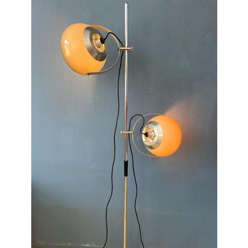 Metal Vintage Hala Space Age Mushroom Floor Lamp For Sale - Image 7 of 13