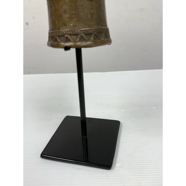 Antique African Cast Bronze Arm Cuff For Sale - Image 11 of 12