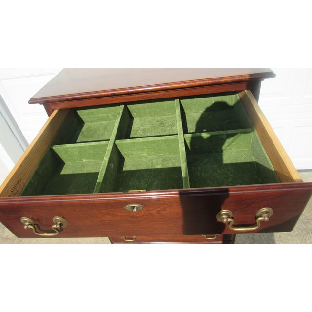 1980s 1980s Statton Lingerie Chest of Drawers Cherry Designer For Sale - Image 5 of 9