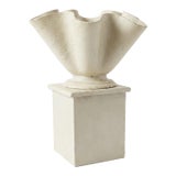 1990s Cast Iron Planter on Base Inspired by Willy Guhl For Sale