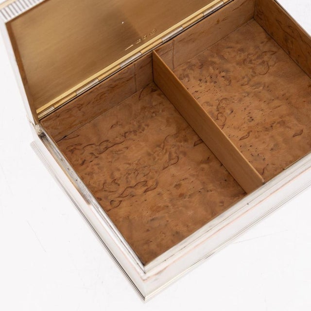 20th Century English Two-Tone Gold Cigar Box from Asprey & Co, London, 1937 For Sale - Image 10 of 18