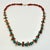 Boho Chic 1980s Vintage Boho Chic Baltic Amber & Faux Turquoise Nugget Beaded Necklace - 26” For Sale - Image 3 of 11
