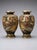Japanese Satsuma Polychrome Vases with Gilt Decoration and Figures, 1890s, Set of 2 For Sale - Image 13 of 13