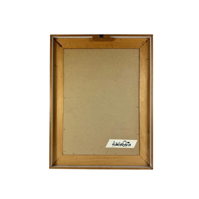 Amleto Dalla Costa, Original Serigraph Framed, Milan Italy 1980s For Sale - Image 4 of 10