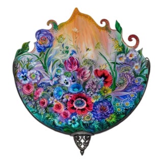 Signed Original Ulla Darni 36 Inch Sconce For Sale