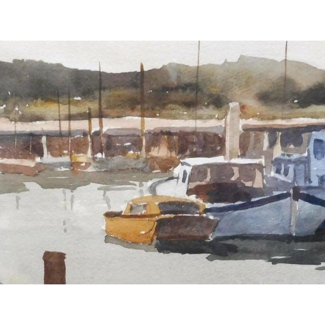 Ronald Birch, Yarmouth Harbour and Pier, 1970s, Watercolour For Sale - Image 11 of 14