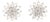 5.78 Carat Rose Cut Diamond Gold Earrings, Pair For Sale