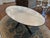 White Arhaus Meridian White Marble Top Oval Dining Table For Sale - Image 8 of 12