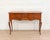 French Provençal Walnut Console Table with Two Drawers, Louis XV Style, 20th Century For Sale - Image 3 of 11