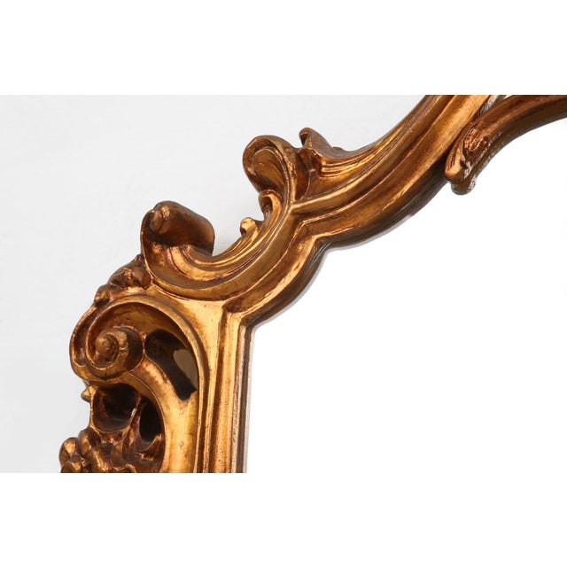 Vintage Louis XV Style Console Mirror, 1970s For Sale - Image 10 of 12