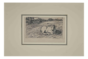 Gino Bozzetti, Il Boccino, Etching, 1935