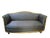 1940s Vintage Carved Art Deco Small Sofa For Sale