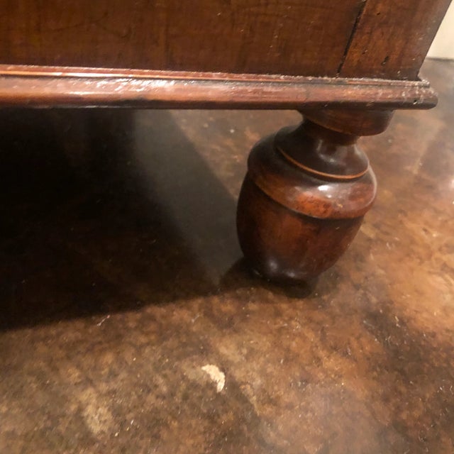 Wood 1930s Italian Walnut Cabinet For Sale - Image 7 of 12