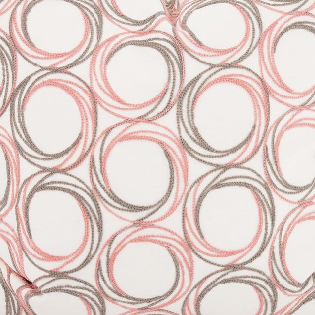 2020s 24 x 24 Demo Coral Pillow - Down Fill For Sale - Image 5 of 8