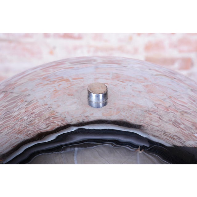 Silver Bauhaus Table Lamp in Chrome and Steel from Miroslav Prokop, Czech, 1930s For Sale - Image 8 of 11