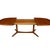 Sun Cabinet Co. Danish Modern Solid Teak Expanding Dining Table Hidden Leaves For Sale - Image 9 of 17