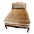 John Widdicomb for Stickley French Provincial Gold Velvet and Silk Chaise Lounge - Model 96-Jw For Sale