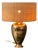 Golden Table Lamp For Sale