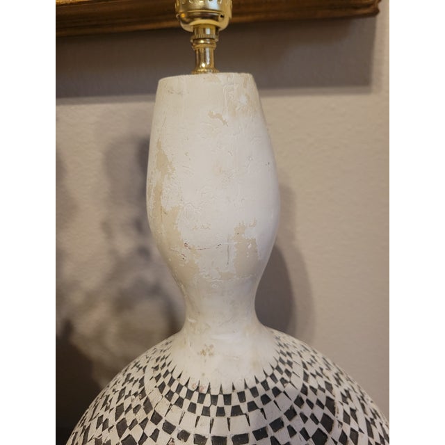 Drawing/Sketching Materials 1950s Mid-Century Modern Sculptural Quartite Creative Corp Chalk Lamp For Sale - Image 7 of 12
