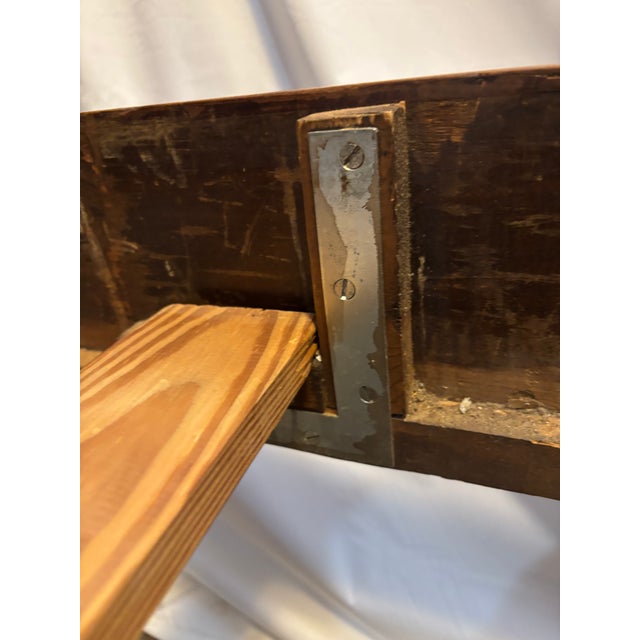 19th Century Texas Biedermeier High-Tester Bed | Galveston Origin | Solid Walnut | 170-Year Provenance | Antique Double/Full For Sale - Image 13 of 15