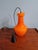 Space Age Orange Opaline Glass Pendant from Targetti Sankey, Italy, 1960s-1970s For Sale - Image 10 of 12