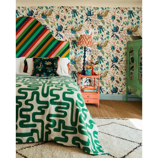A bold contemporary woven fabric Meander is inspired by the winding woodland walks that surround Sophie‚Äôs home tempting...