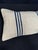 Turkish Hemp Pillow Cushion Natural Beige Blue Cushion Cover 14"x45" #18051 Enhance your home decor with our Kilim Pillow...