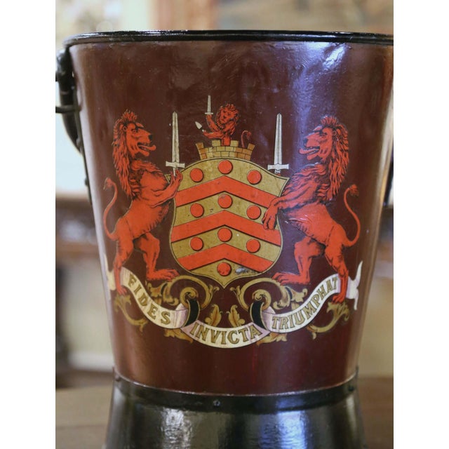 Place this large, colorful antique stand at your front door or in your mudroom to collect umbrellas, canes or other...