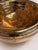 Amber Mercury Glass Decorative Bowl For Sale - Image 12 of 12