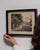 Charcoal Mid 20th Century France Charcoal Paper Drawing For Sale - Image 8 of 15
