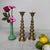 Japanese Shōwa Metal Candlesticks, 1950, Set of 2 For Sale - Image 6 of 10