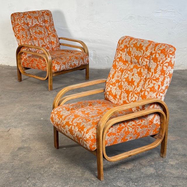 Vintage Art Deco Style Chairs, 1960, Set of 2 For Sale - Image 15 of 15
