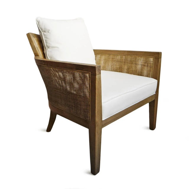 2020s Cane & Oak Arm Chair For Sale - Image 5 of 12