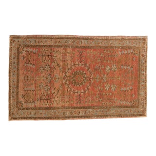 Vintage Distressed Sarouk Rug - 2'10" x 4'6" For Sale