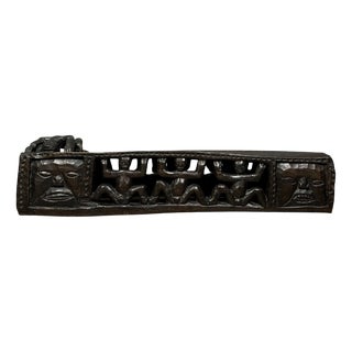 Hand-Carved Cameroon Bamileke Bed For Sale
