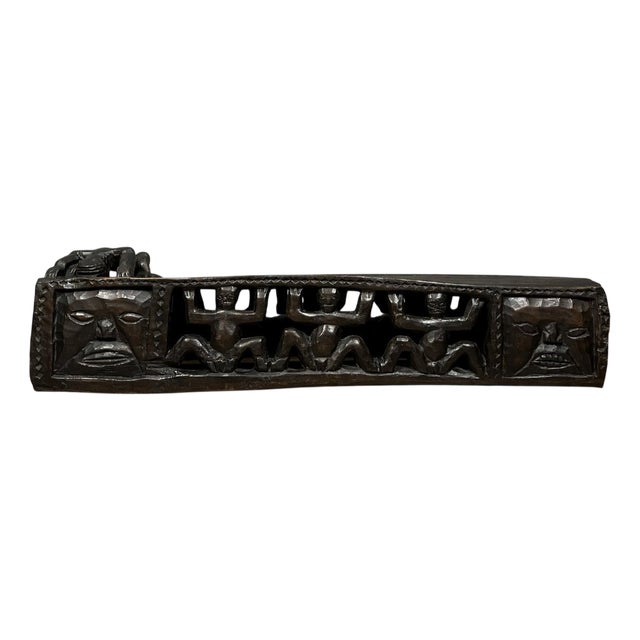 Hand-Carved Cameroon Bamileke Bed For Sale