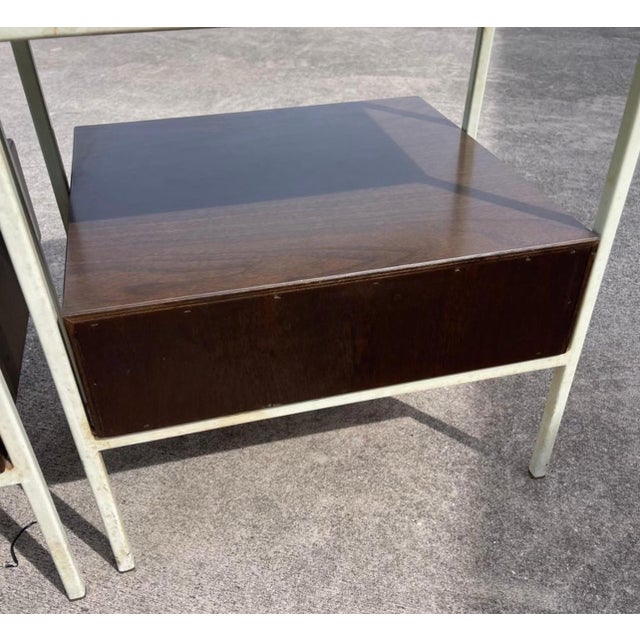 Mid-Century Moderm Vista Furniture California Made Walnut Nightstands, a Pair For Sale - Image 12 of 12