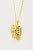 This is part of Chairish’s Fine Jewelry assortment 14k Butterfly pendant on a 14k 18" gold rope chain.