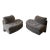 Rare Pair of Curved Omnibus Sofas by Vladimir Kagan For Sale