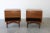 Wood Pair of Merton Gershun for American of Martinsville Mid Century Nightstands For Sale - Image 7 of 11