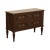 1980s Italian Neoclassical Style Carved Walnut Commode For Sale - Image 13 of 13