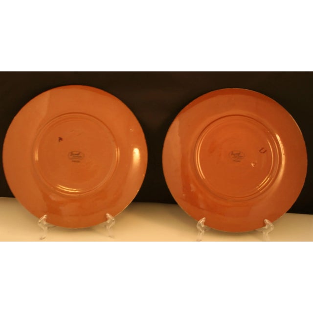 Ceramic Mid Century Stangl Pottery Prelude Pattern Luncheon Plates- Set of 2 For Sale - Image 7 of 7