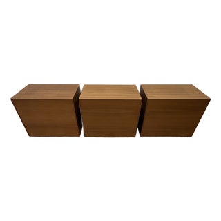 MCM Style Storage Cubes by Treku Retailed by Design Within Reach For Sale