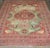 19th Century Green Hunting Animal Doroksh Persian Distressed Rug , 10'2'' X 12'10'' For Sale - Image 5 of 15