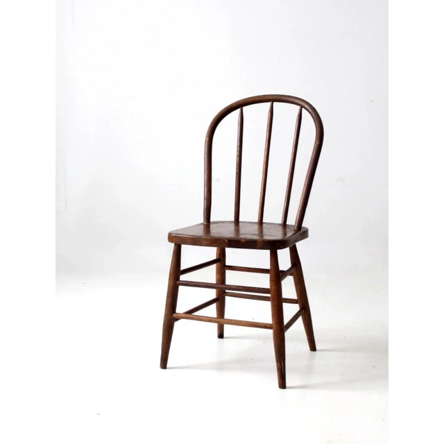 Antique Spindle Back Chair Chairish