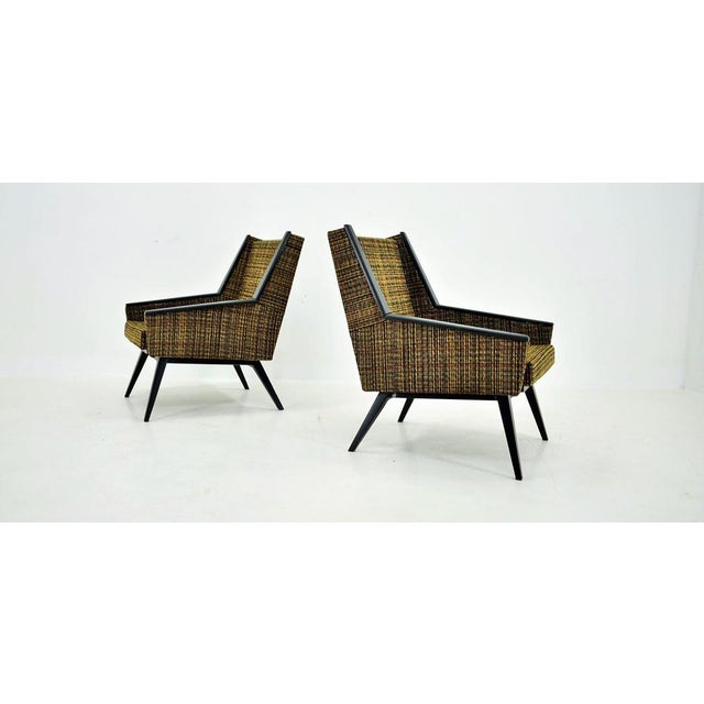 Set of Armchairs, Former Czechoslovakia, 1950s For Sale - Image 3 of 18