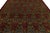 Hand-Knotted Modern Bidjar Style Wool Area Rug Intricate Crimson & Ochre Damask For Sale - Image 9 of 10