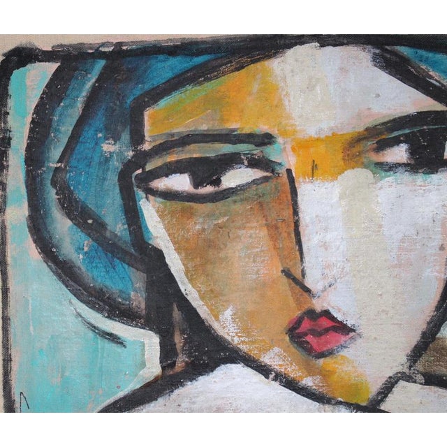 Hidden Portraits XXXIV, 1990s, Acrylic Painting on Cnavas, Framed For Sale - Image 7 of 13