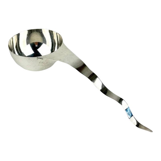 1980s Giuliano Malimpensa Mesa Stainless Steel Ladle For Sale